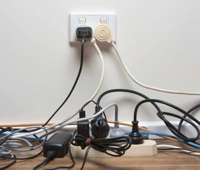 How do you ensure electrical safety at home?